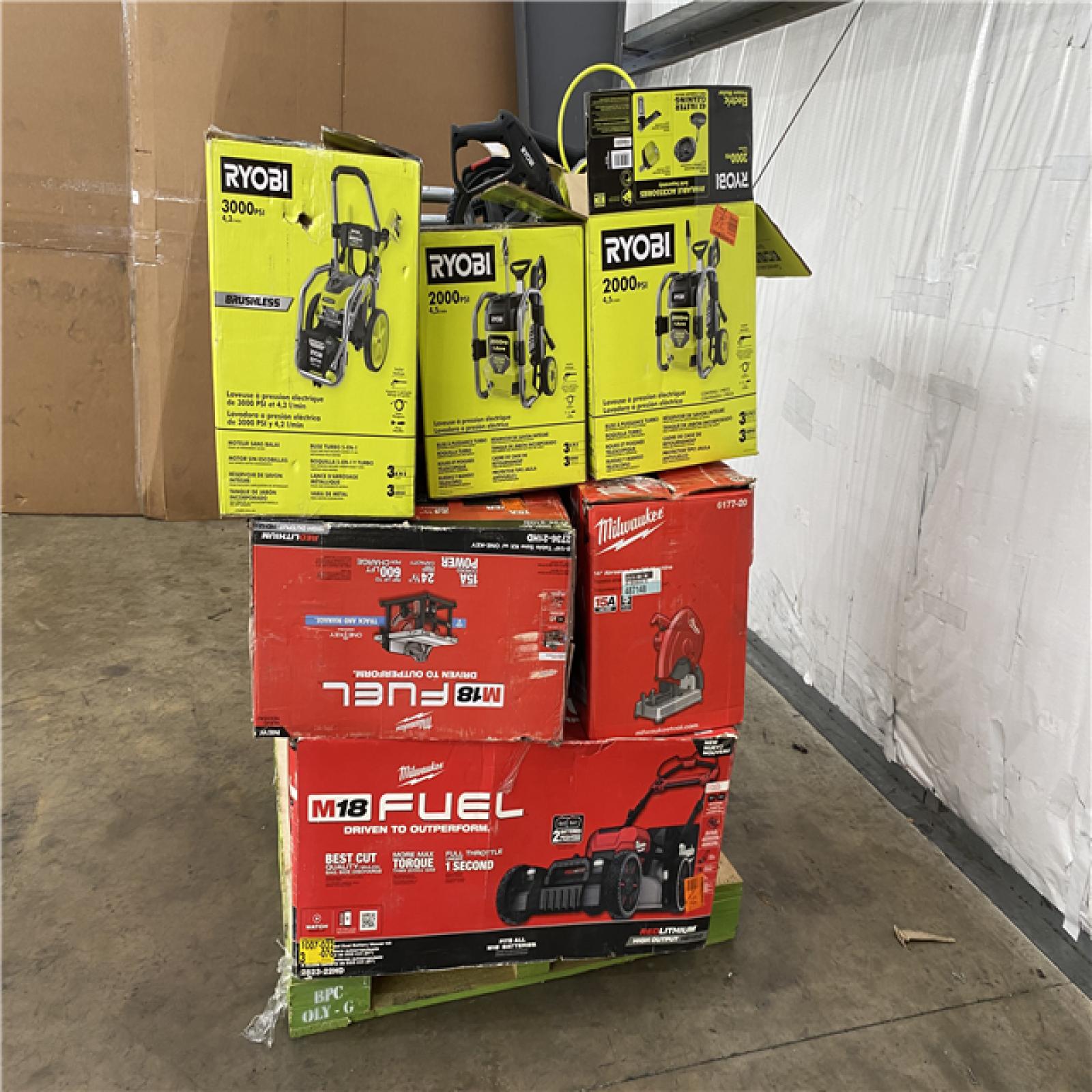 Houston Location AS IS - Tool Pallet