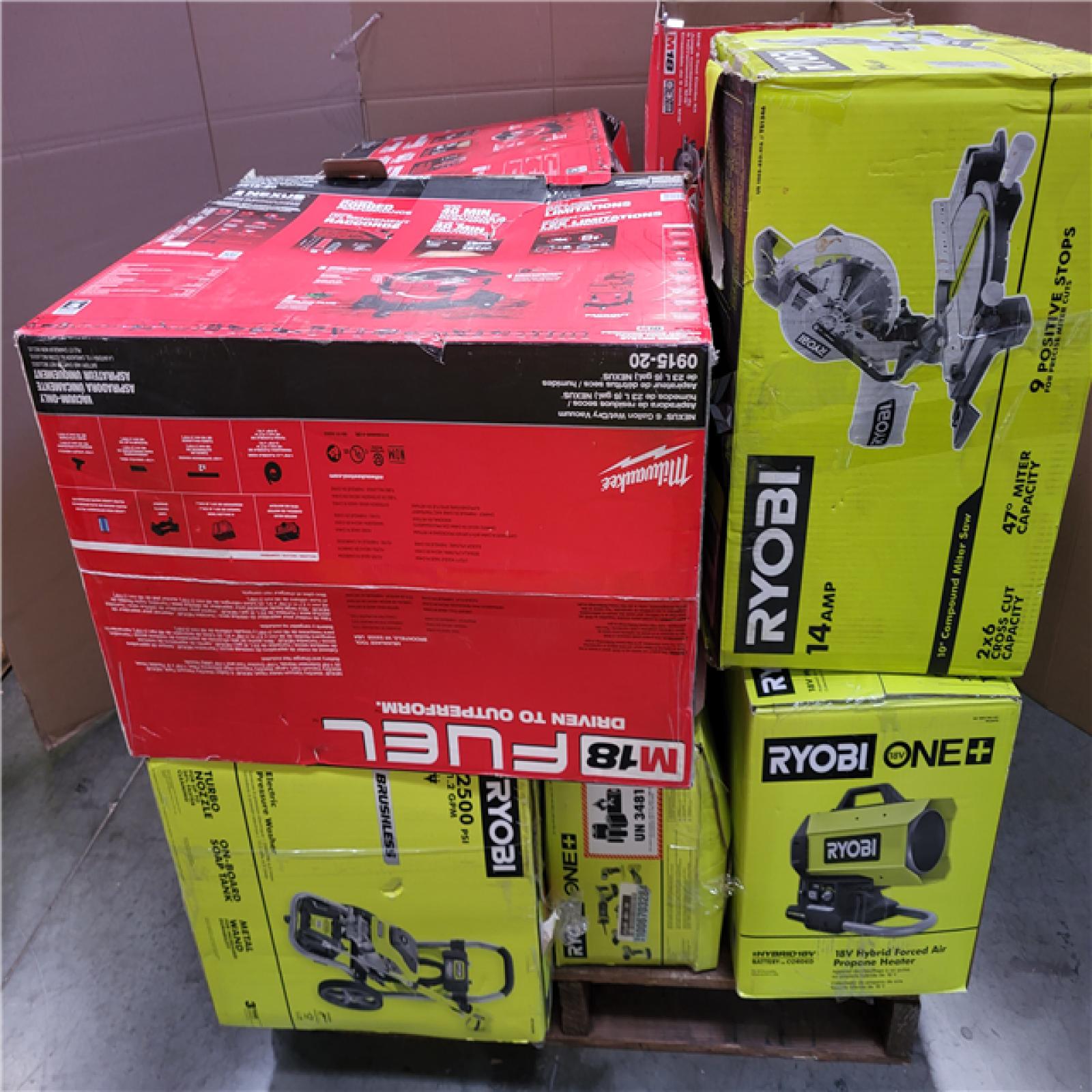 CALIFORNIA AS-IS TOOL PALLET