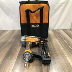 AS-IS RIDGID Pneumatic 16-Gauge 2-1/2 in. Straight Finish Nailer with CLEAN DRIVE Technology