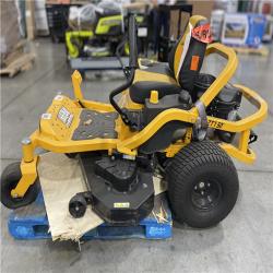 DALLAS LOCATION -LIKE NEW! Cub Cadet Ultima ZT1 50 in. Fabricated Deck 23HP V-Twin Kawasaki FR Series Engine Dual Hydro Drive Gas Zero Turn Riding Lawn Mower