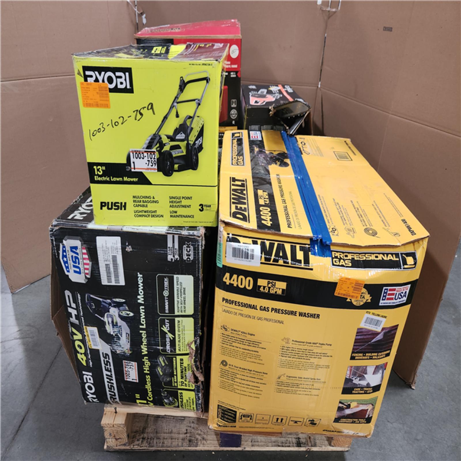 CALIFORNIA AS-IS OUT DOOR POWER EQUIPMENT