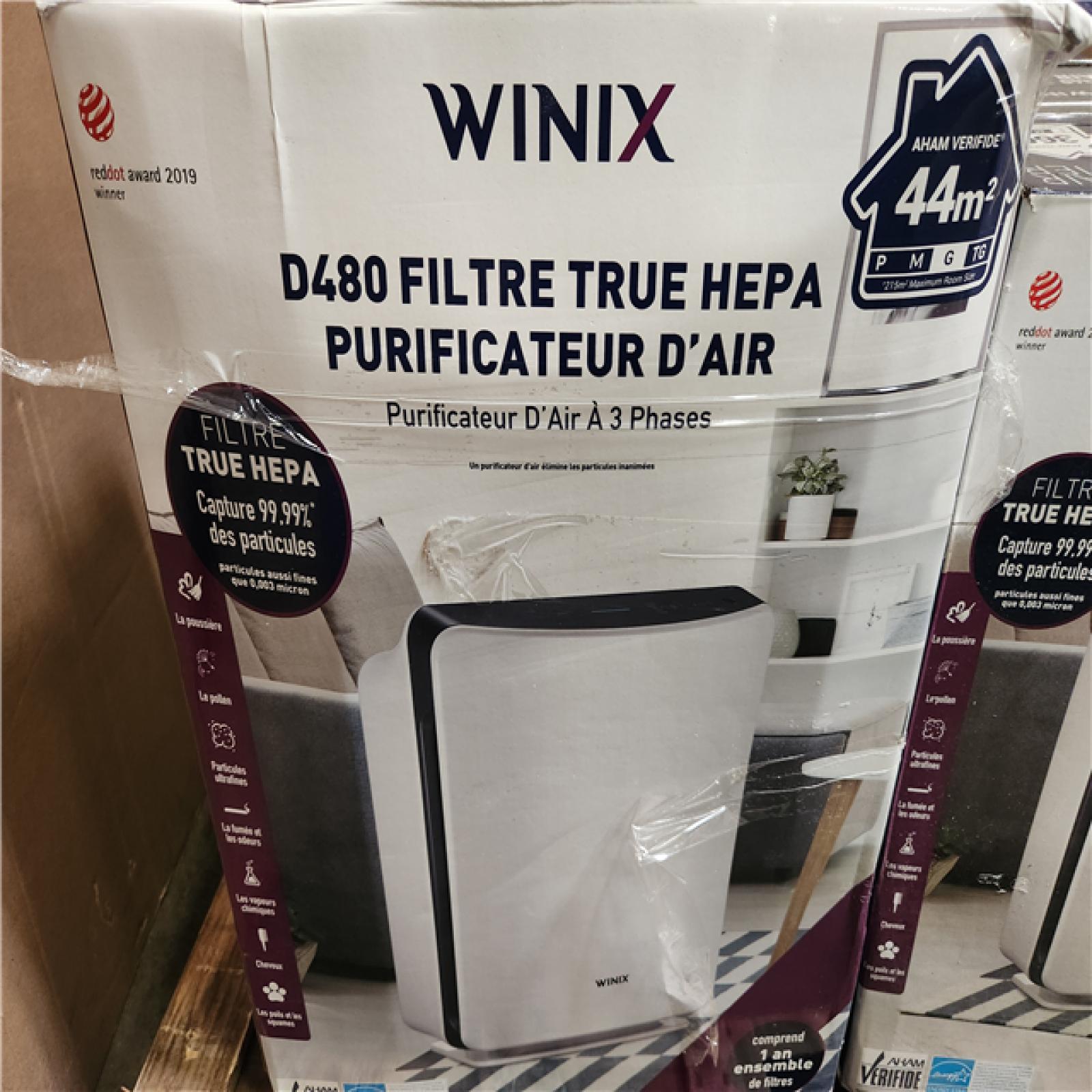 Phoenix AS-IS Mixed Winix True HEPA 3-Stage Air Purifier, AHAM Verified Pallet (6-Purifeirs)