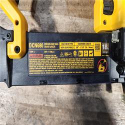 HOUSTON LOCATION - AS-IS DEWALT 20V MAX XR Lithium-Ion Electric Cordless 18-Gauge Brad Nailer (Tool Only)