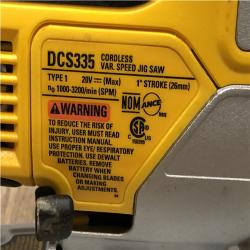 AS-IS DEWALT 20V MAX XR Cordless Barrel Grip Jigsaw (Tool Only)