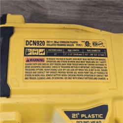 AS-IS DEWALT 20-Volt 21° Cordless Framing Nailer (Tool-Only)
