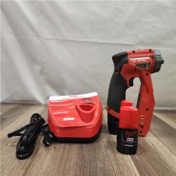 AS-IS- Milwaukee M12 FUEL Lithium-Ion 3/8 in. Cordless Installation Drill Driver Kit (2 Ah)