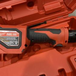 AS-IS Milwaukee 18V Lithium-Ion Cordless Short Throw Press Tool with 3 PEX Crimp Jaws Kit