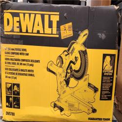 AS-IS  DEWALT 12 Double Bevel Sliding Compound Miter Saw