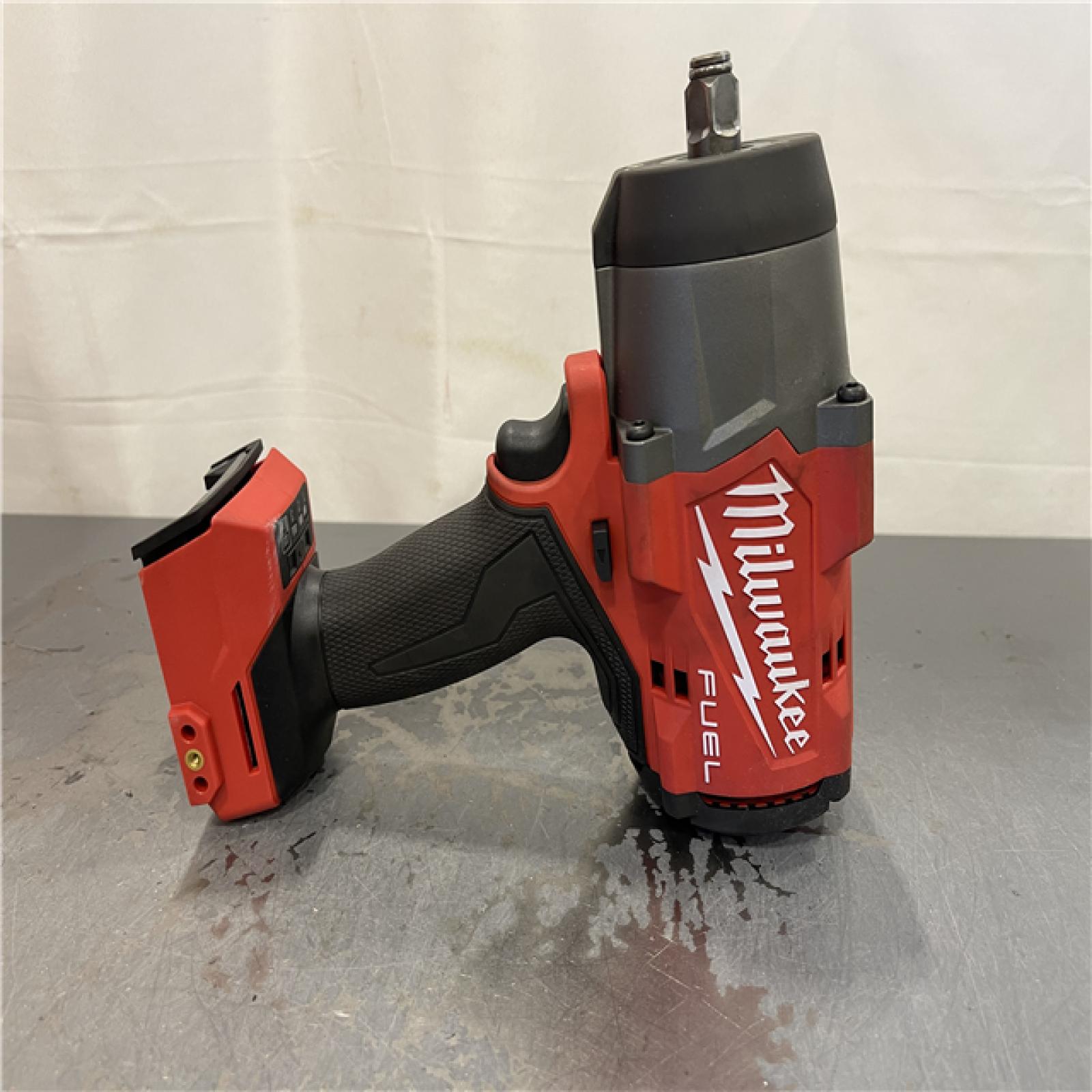 AS-IS - Milwaukee M18 FUEL 18V Lithium-Ion Brushless Cordless 1/2 in. Impact Wrench with Friction Ring