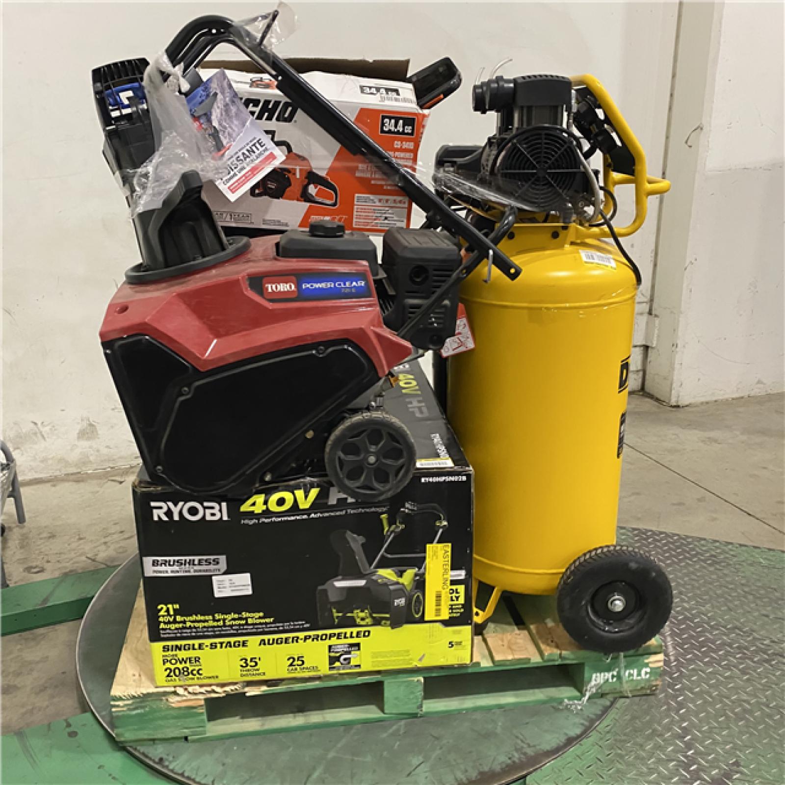 Dallas Location - As-Is Outdoor Power Equipment