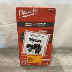 NEW - Milwaukee 18-Volt Lithium-Ion REDLITHIUM FORGE Starter Kit with 12. 0Ah Battery and Charger