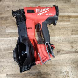 HOUSTON LOCATION - AS-IS Milwaukee FUEL 18-Volt Lithium-Ion Brushless Cordless Coil Roofing Nailer (Tool Only)