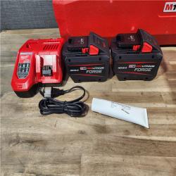 HOUSTON LOCATION - AS-IS (APPEARS LIKE NEW) M18 FUEL ONE-KEY 18V Lithium-Ion Brushless Cordless 1-3/4 in. SDS-MAX Rotary Hammer with Two FORGE 12.0 Ah Battery & CHARGER
