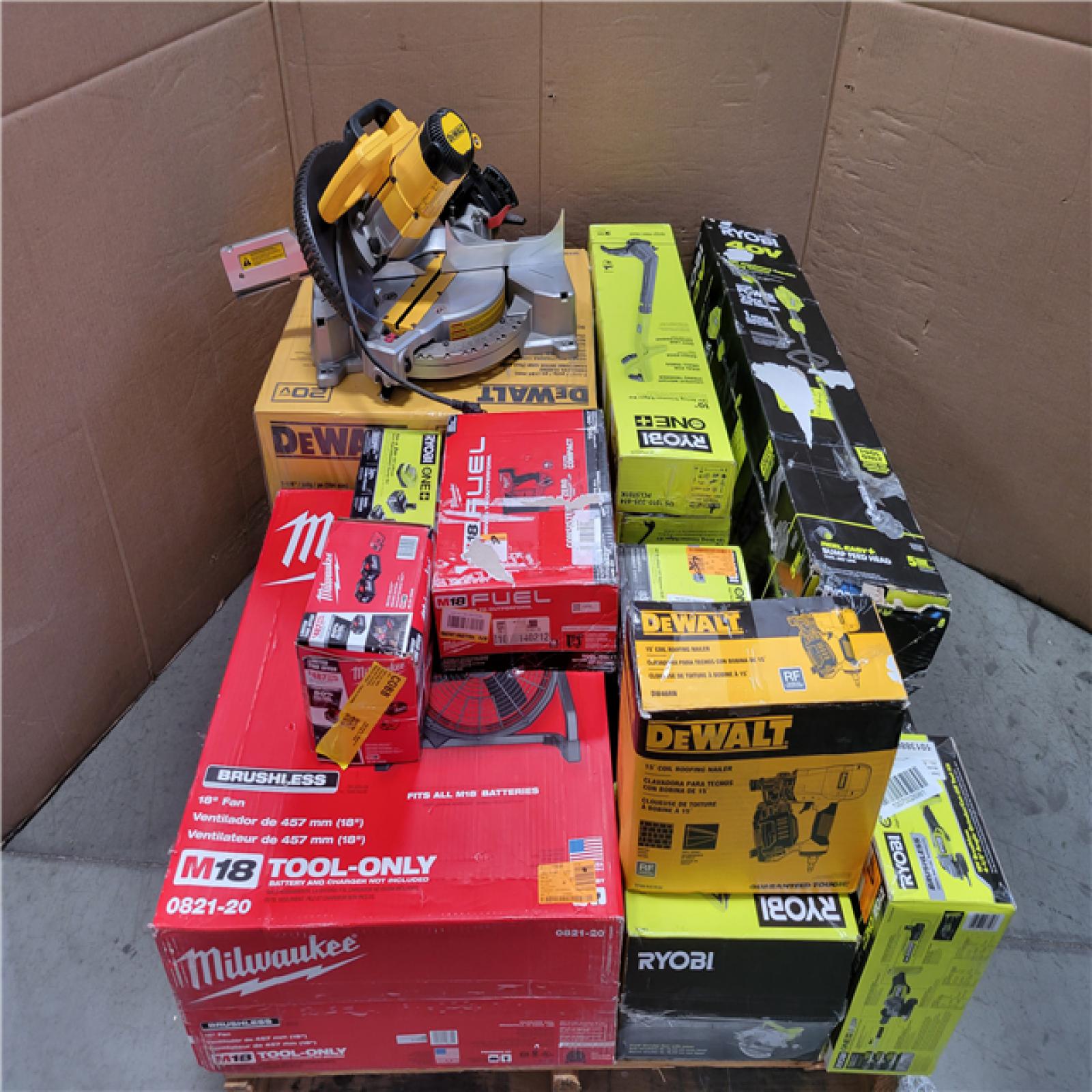 CALIFORNIA AS-IS TOOL PALLET