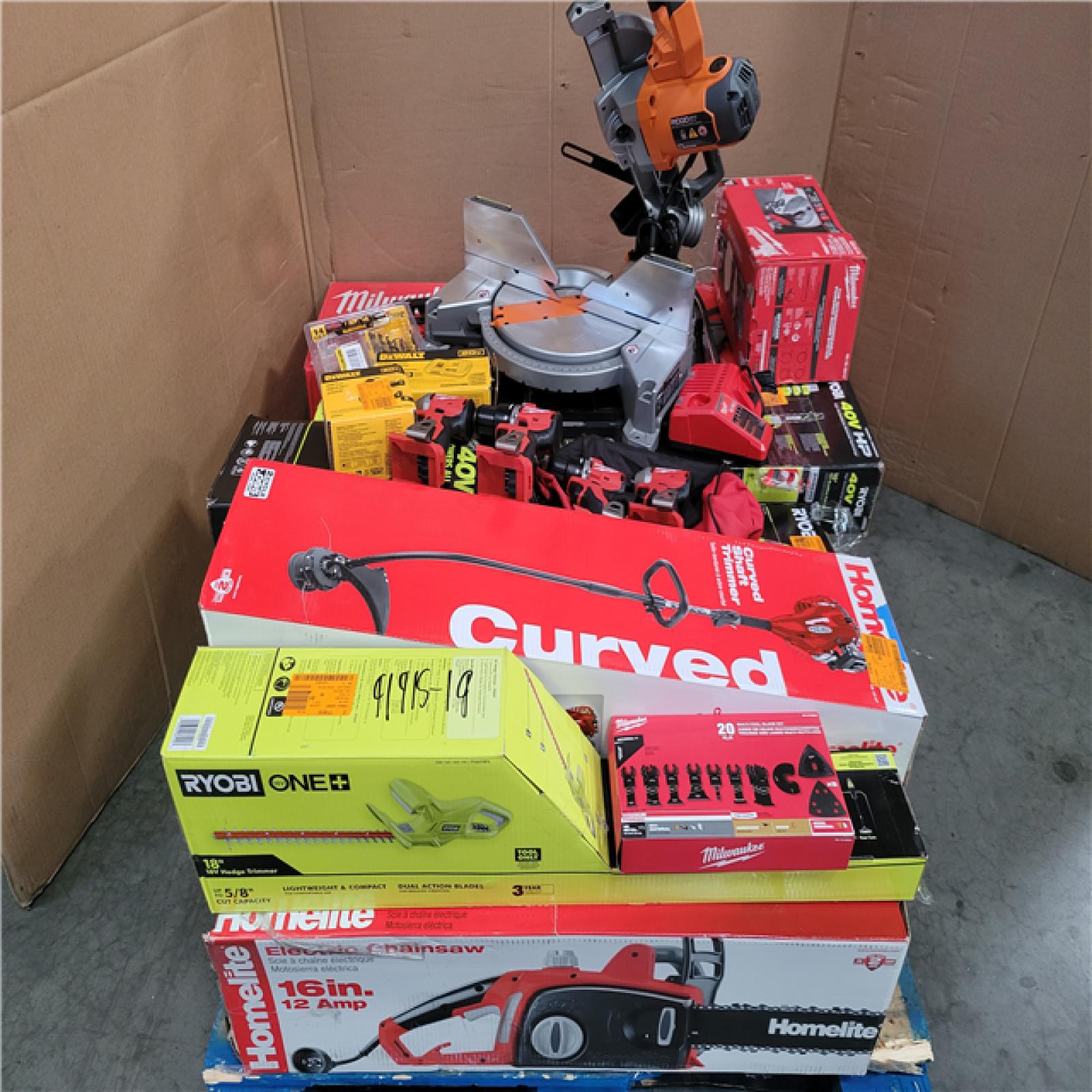 CALIFORNIA AS-IS TOOL PALLET