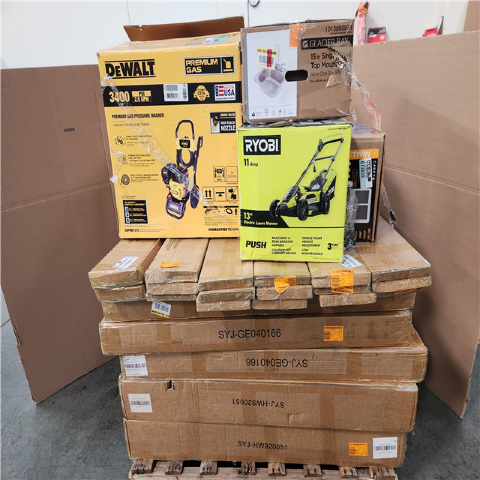 CALIFORNIA AS-IS HOME IMPROVEMENT PALLET