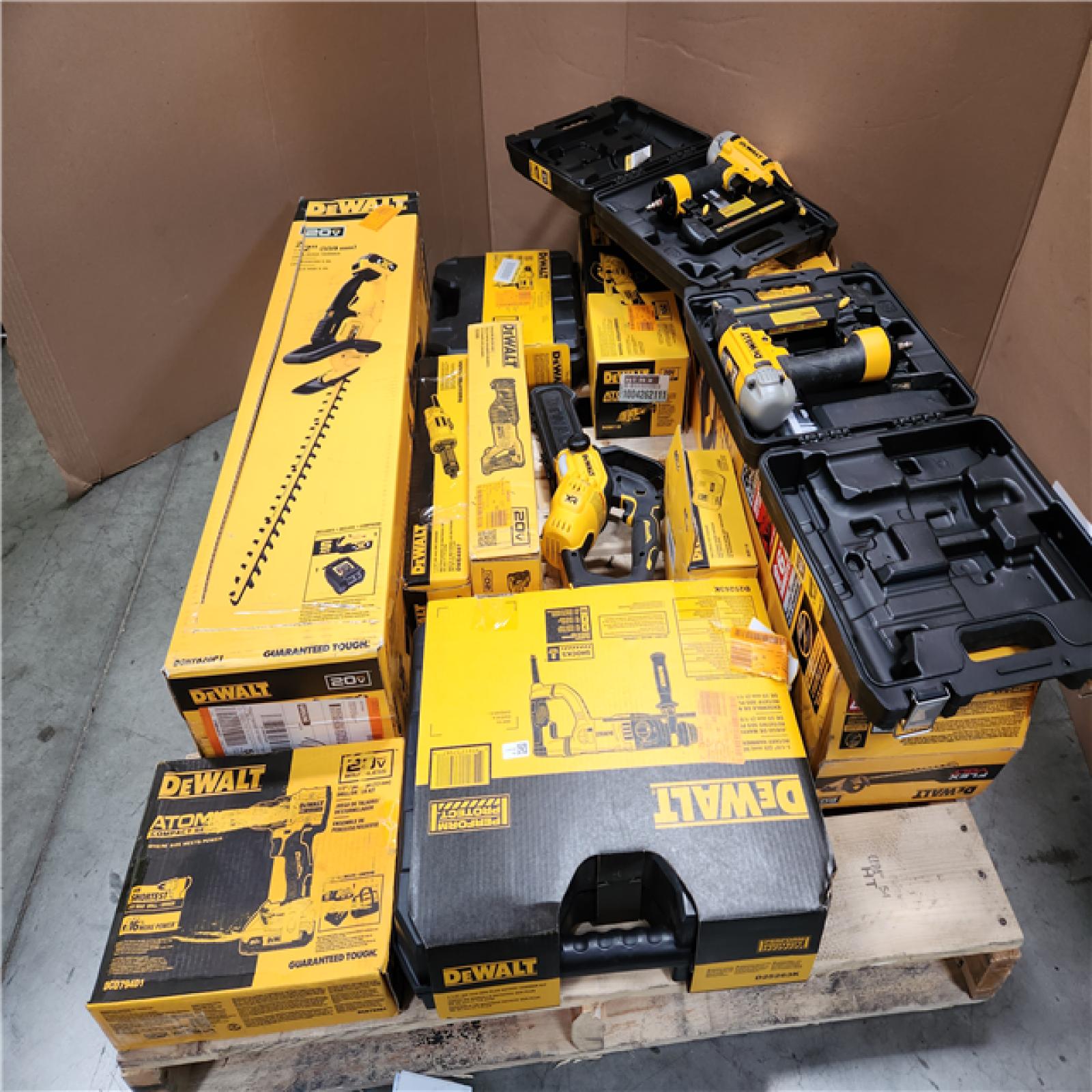 CALIFORNIA  AS-IS TOOL PALLET