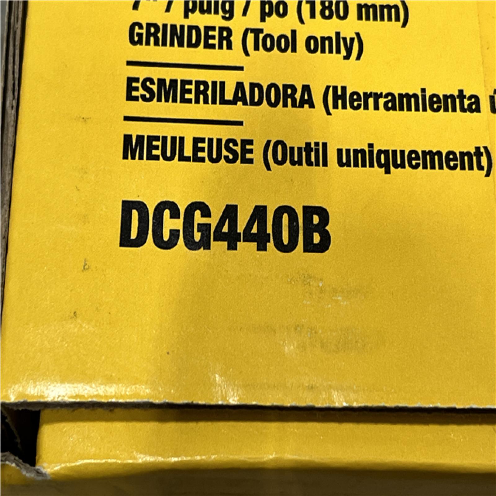 NEW - DEWALT FLEXVOLT 60V Cordless 7 in. Angle Grinder (Tool-Only)