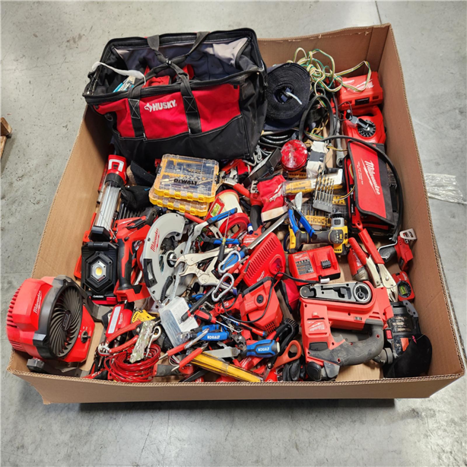 CALIFORNIA AS-IS TOOL PALLET