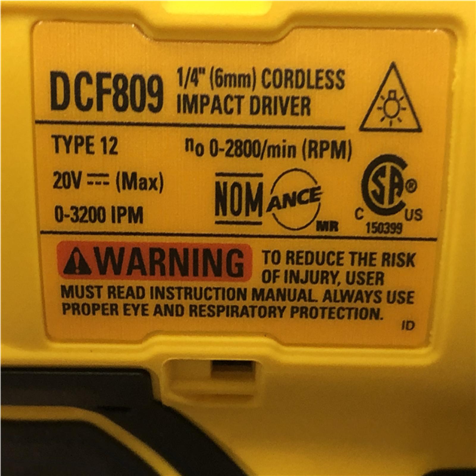 AS-IS DEWALT ATOMIC 20-Volt Lithium-Ion Cordless Brushless (4-Tool) Combo Kit