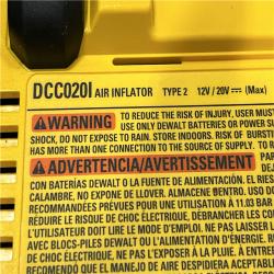 AS-IS DEWALT 20V MAX Cordless Electric Portable Inflator (Tool Only)