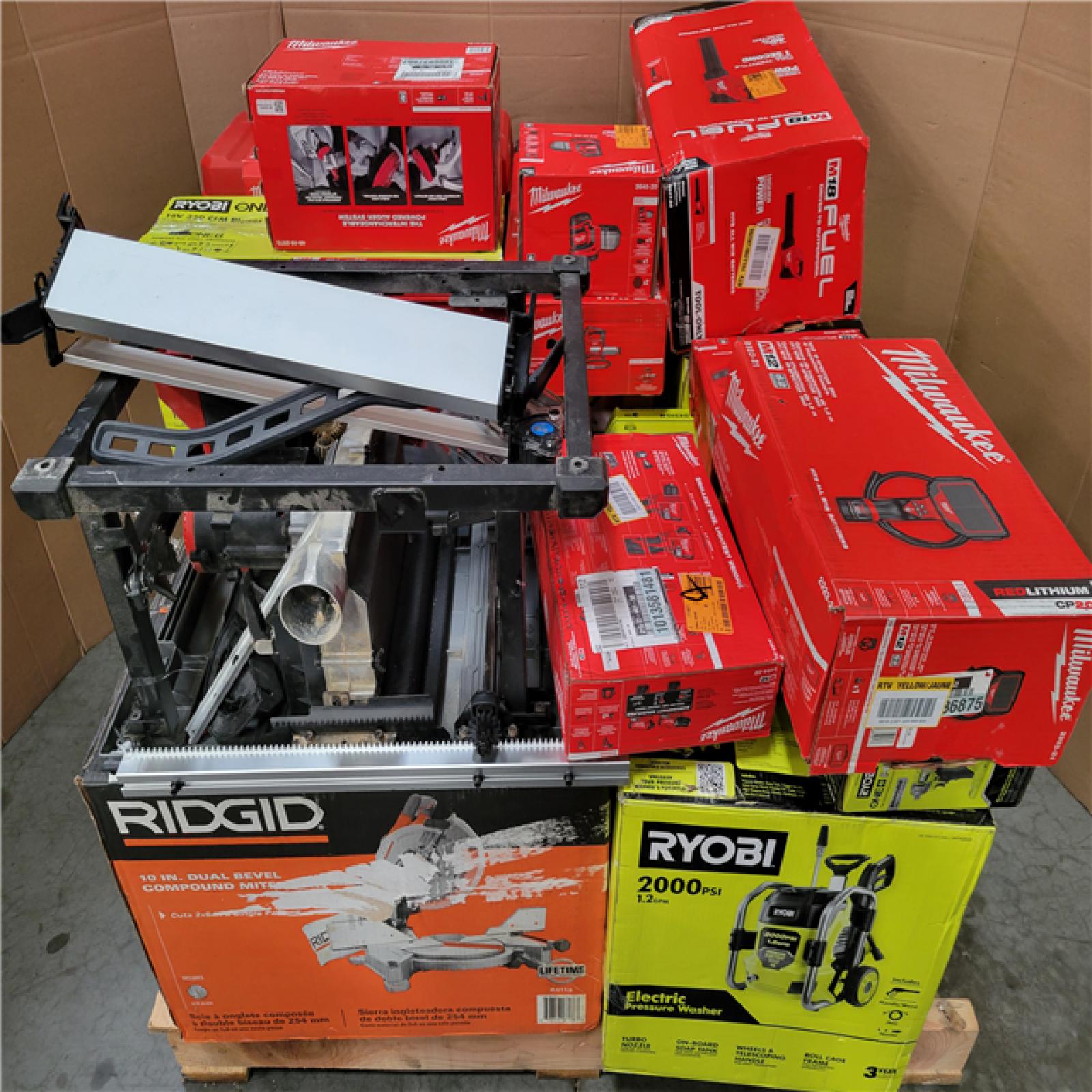 CALIFORNIA AS-IS TOOL PALLET