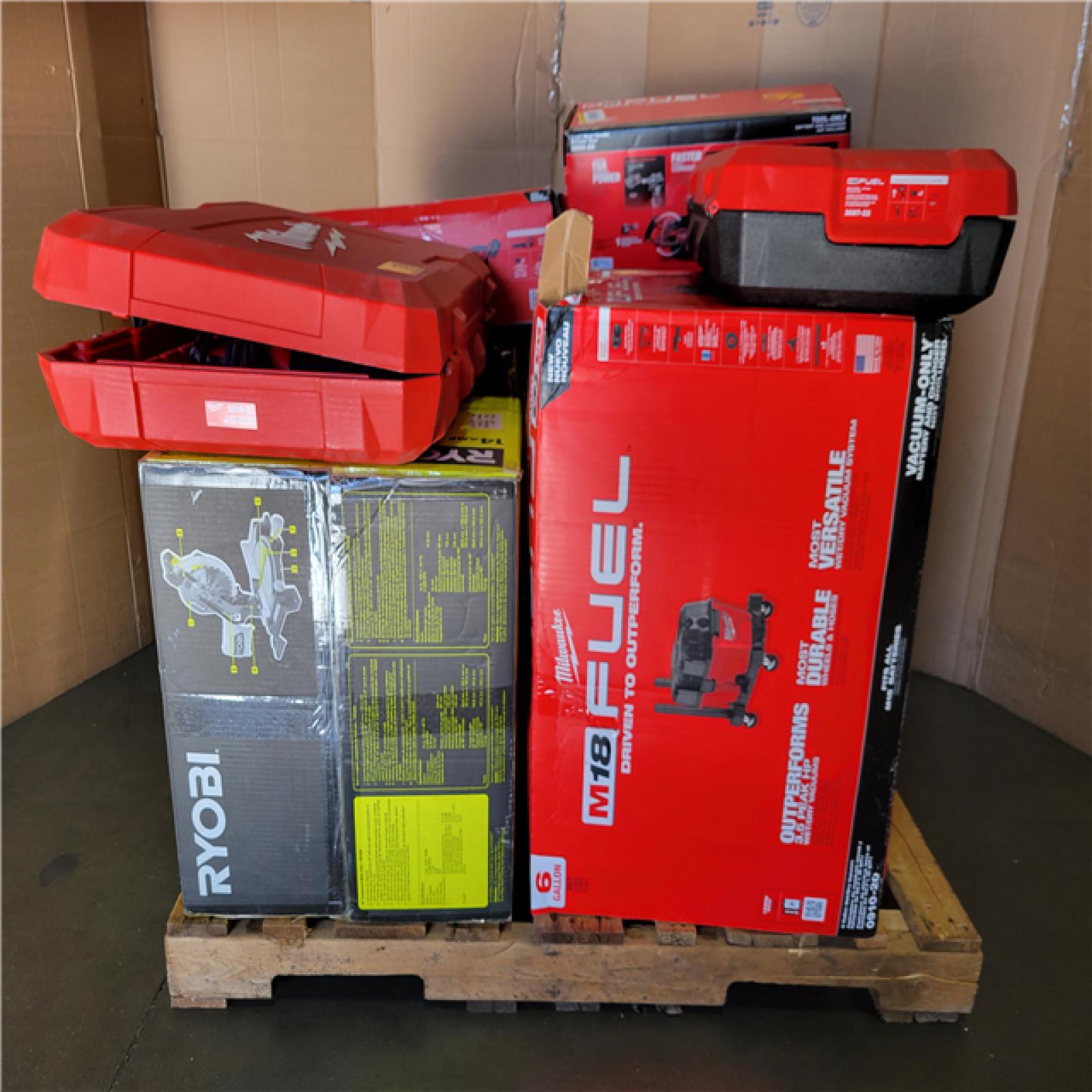 CALIFORNIA AS-IS TOOL PALLET
