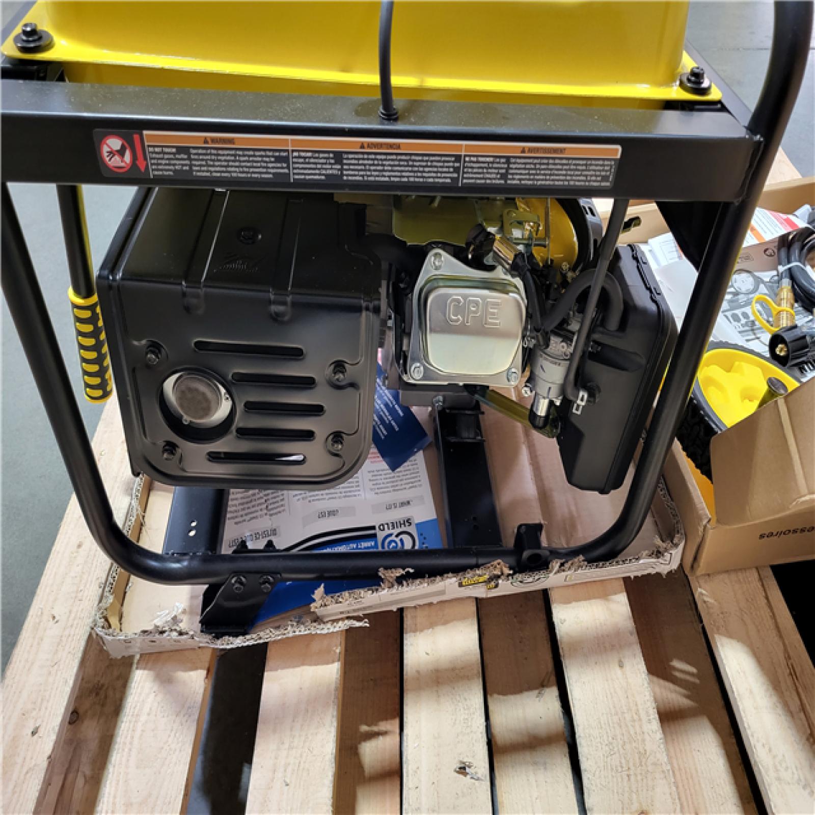 CALIFORNIA AS-IS CHAMPION PORTABLE GENERATOR