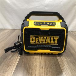 AS-IS DEWALT 20V MAX Cordless Bluetooth Speaker (Tool Only)