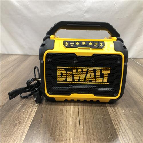 AS-IS DEWALT 20V MAX Cordless Bluetooth Speaker (Tool Only)