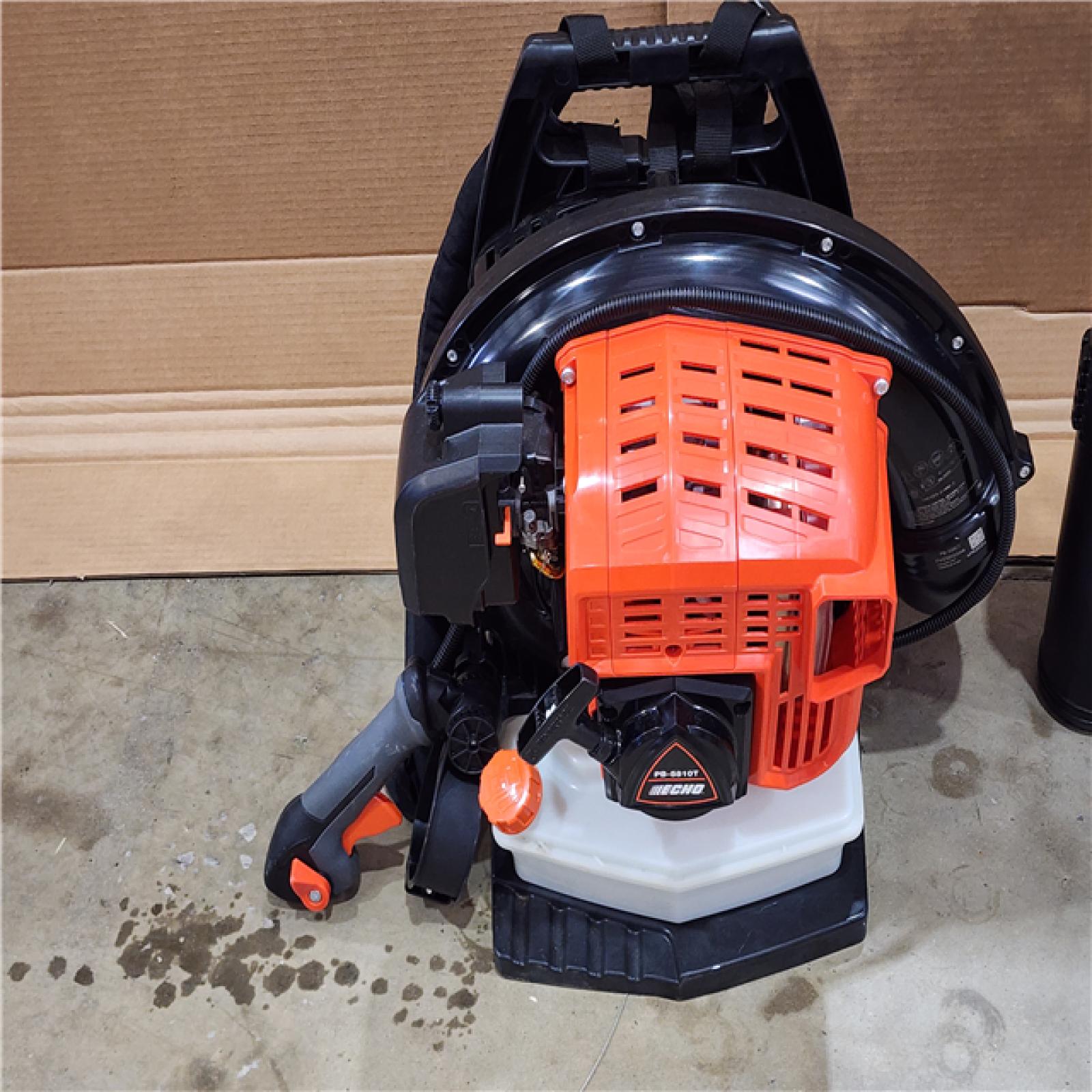 HOUSTON LOCATION - AS-IS ECHO 200 MPH 700 CFM 59.7 Cc Gas Low Exhaust Emission Engine Backpack Leaf Blower with Tube-Mounted Throttle