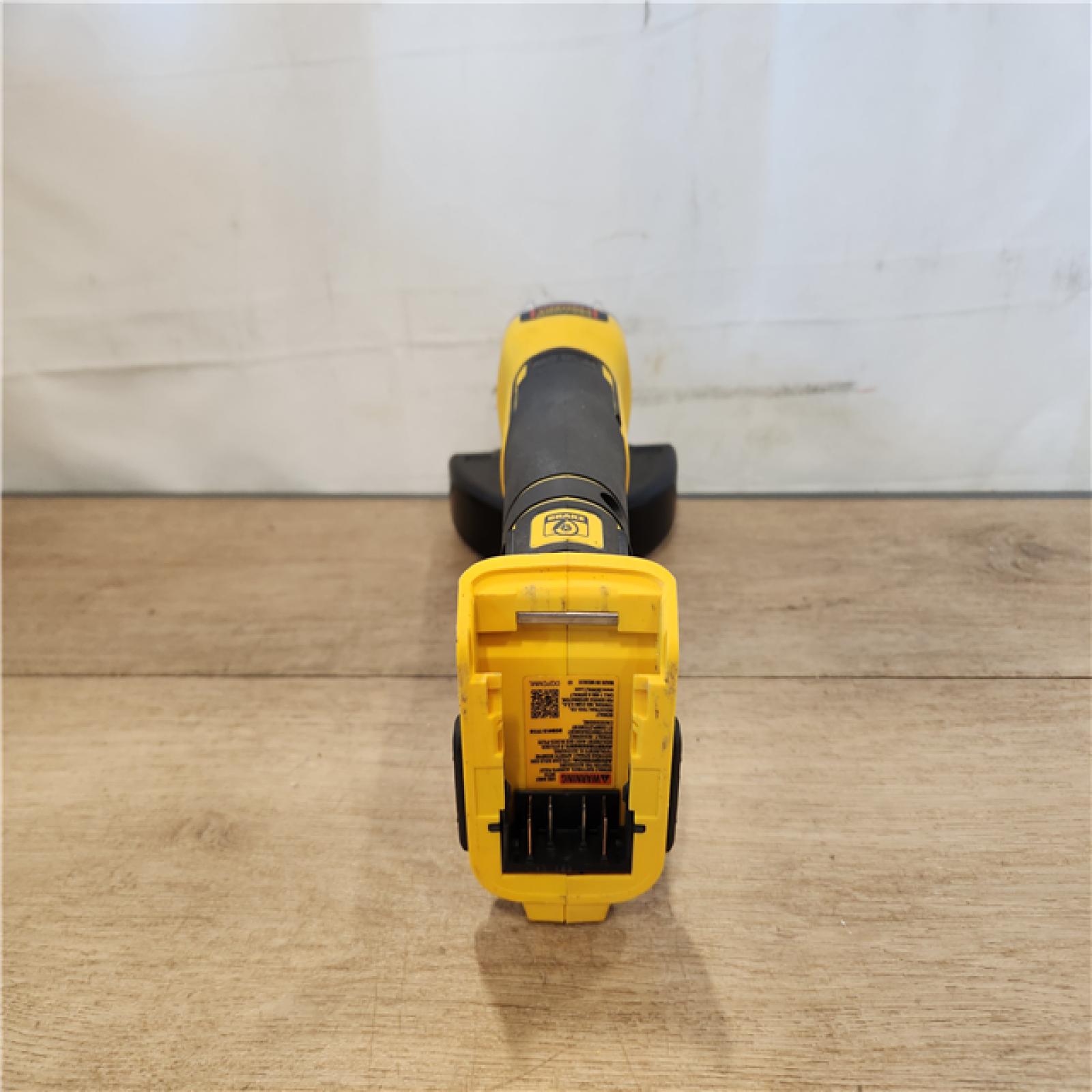 AS-IS- DEWALT 20V XR Cordless 4-1/2. in. to 5 in. Variable Speed Angle Grinder (Tool Only)