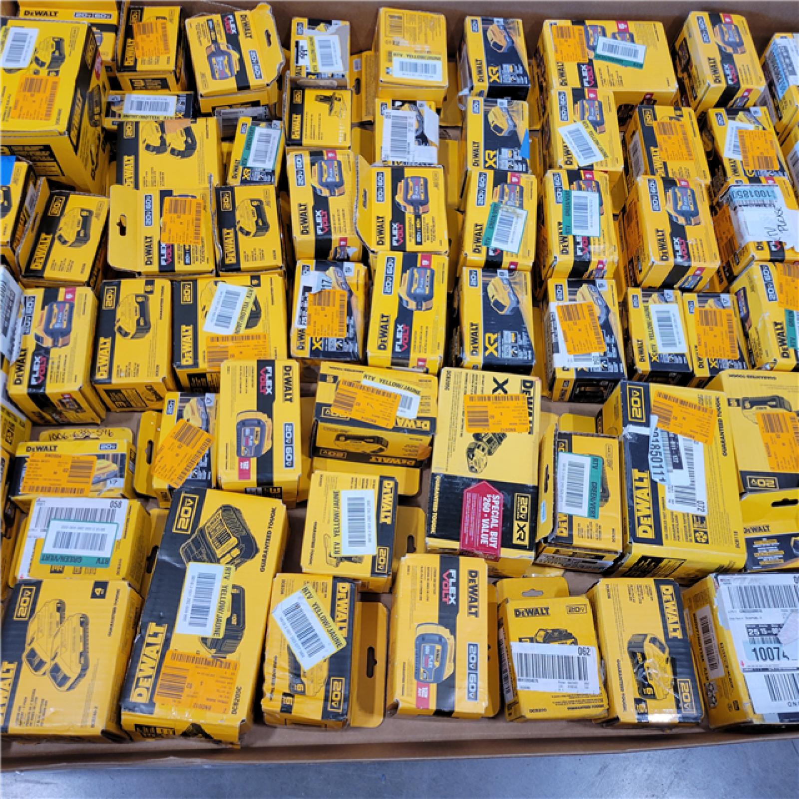 DALLAS LOCATION - AS-IS DEWALT  BATTERY PALLET