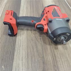 AS-IS Milwaukee M18 1/2 in. Cordless Brushless High Torque Impact Wrench Kit (Battery & Charger)