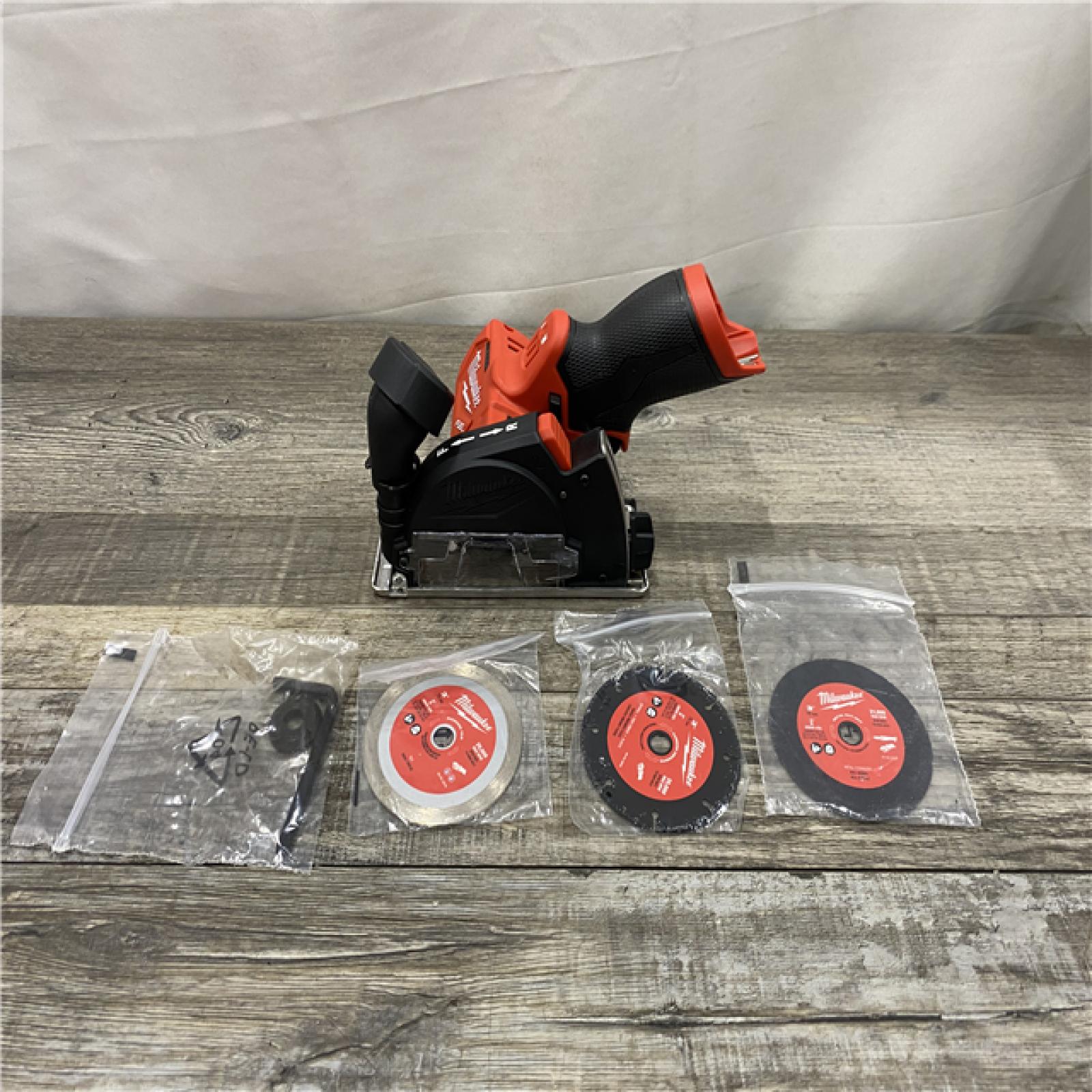 AS-IS Milwaukee FUEL 12V Lithium-Ion Brushless Cordless 3 in. Cut Off Saw (Tool-Only)