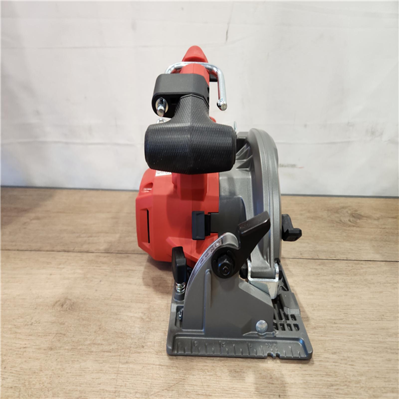 AS-IS- Milwaukee FUEL 18V Lithium-Ion Brushless Cordless 6-1/2 in. Circular Saw (Tool-Only)