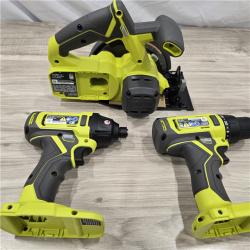 LIKE NEW! - RYOBI ONE+ 18V Cordless 6-Tool Combo Kit