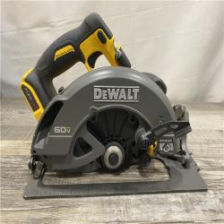 AS-IS DEWALT FLEXVOLT 60V MAX Cordless Brushless 7-1/4 in. Circular Saw with Brake (Tool Only)