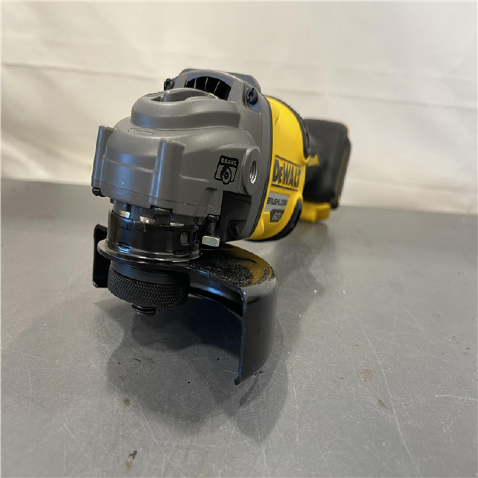 AS-IS - DEWALT 60V MAX Cordless Brushless 4.5 in. to 6 in. Small Angle Grinder with Kickback Brake
