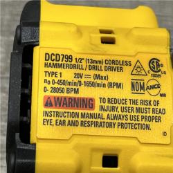 AS-IS DEWALT ATOMIC 20V Lithium-Ion Cordless 1/2 in. Hammer Drill Kit
