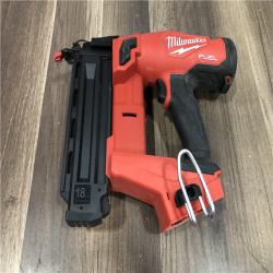AS-IS Milwaukee FUEL 18-Volt Lithium-Ion Brushless Cordless Gen II 18-Gauge Brad Nailer (Tool-Only)