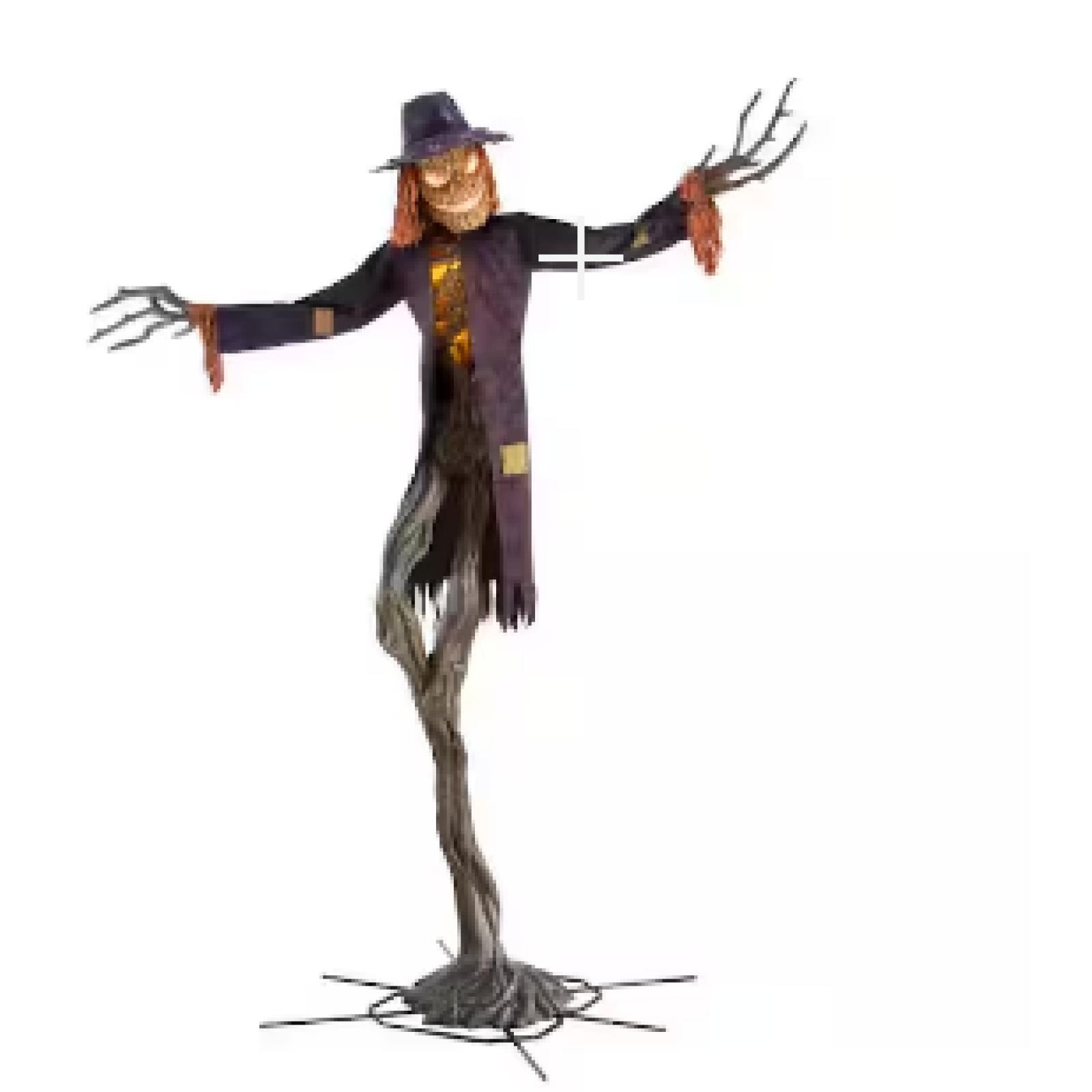 DALLAS LOACTION - AS-IS Home Accents Holiday 15 ft. Gruesome Grounds Giant-Sized Animated LED Worricrow H10