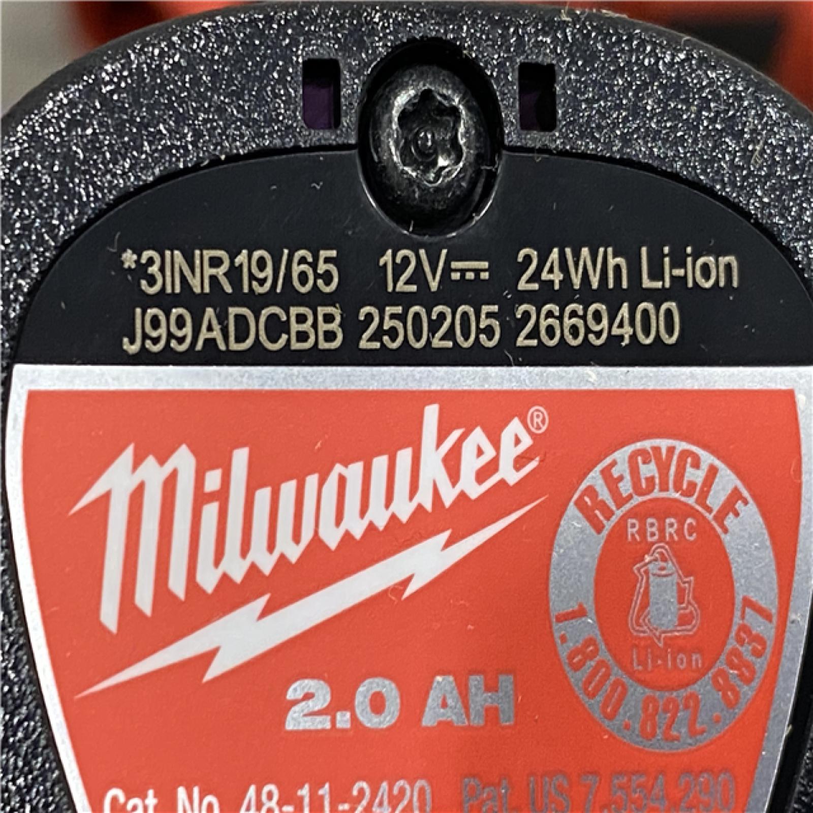 AS-IS Milwaukee 12V Lithium-Ion Brushless Cordless Subcompact Drill and Impact Driver Kit