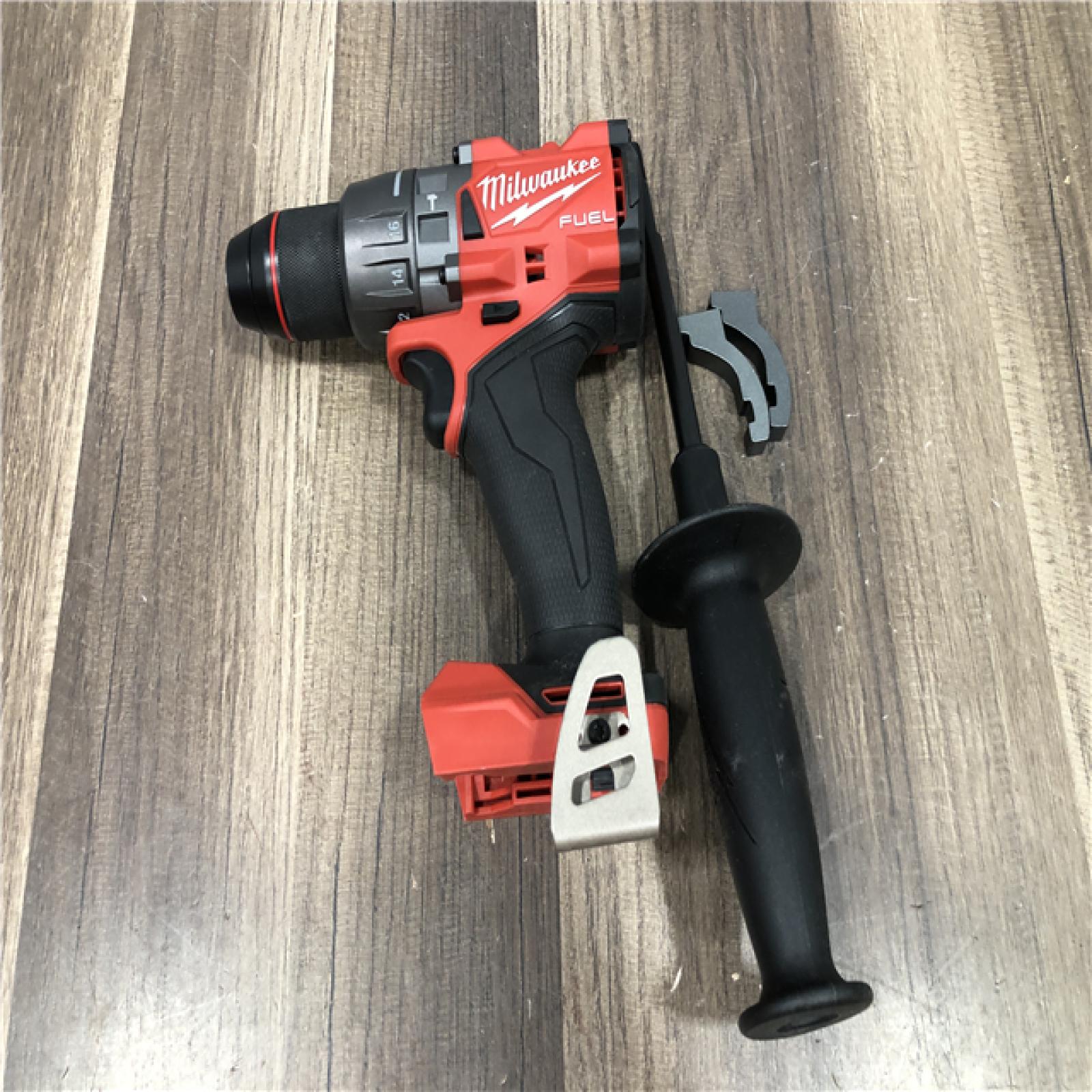 AS-IS Milwaukee FUEL 18V Lithium-Ion Brushless Cordless 1/2 in. Hammer Drill/Driver (Tool-Only)