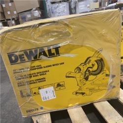 NEW- DeWalt 15 Amps 12 in. Corded Dual-Bevel Sliding Compound Miter Saw