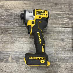AS-IS DEWALT 20-Volt Maximum XR Lithium-Ion Cordless Brushless 1/4 in. 3-Speed Impact Driver Kit