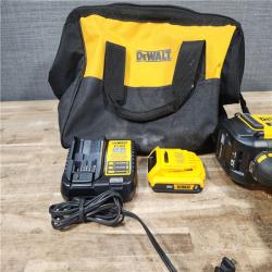 HOUSTON LOCATION - AS - IS DEWALT 20V MAX Lithium-Ion 15-Degree Electric Cordless Roofing Nailer Kit