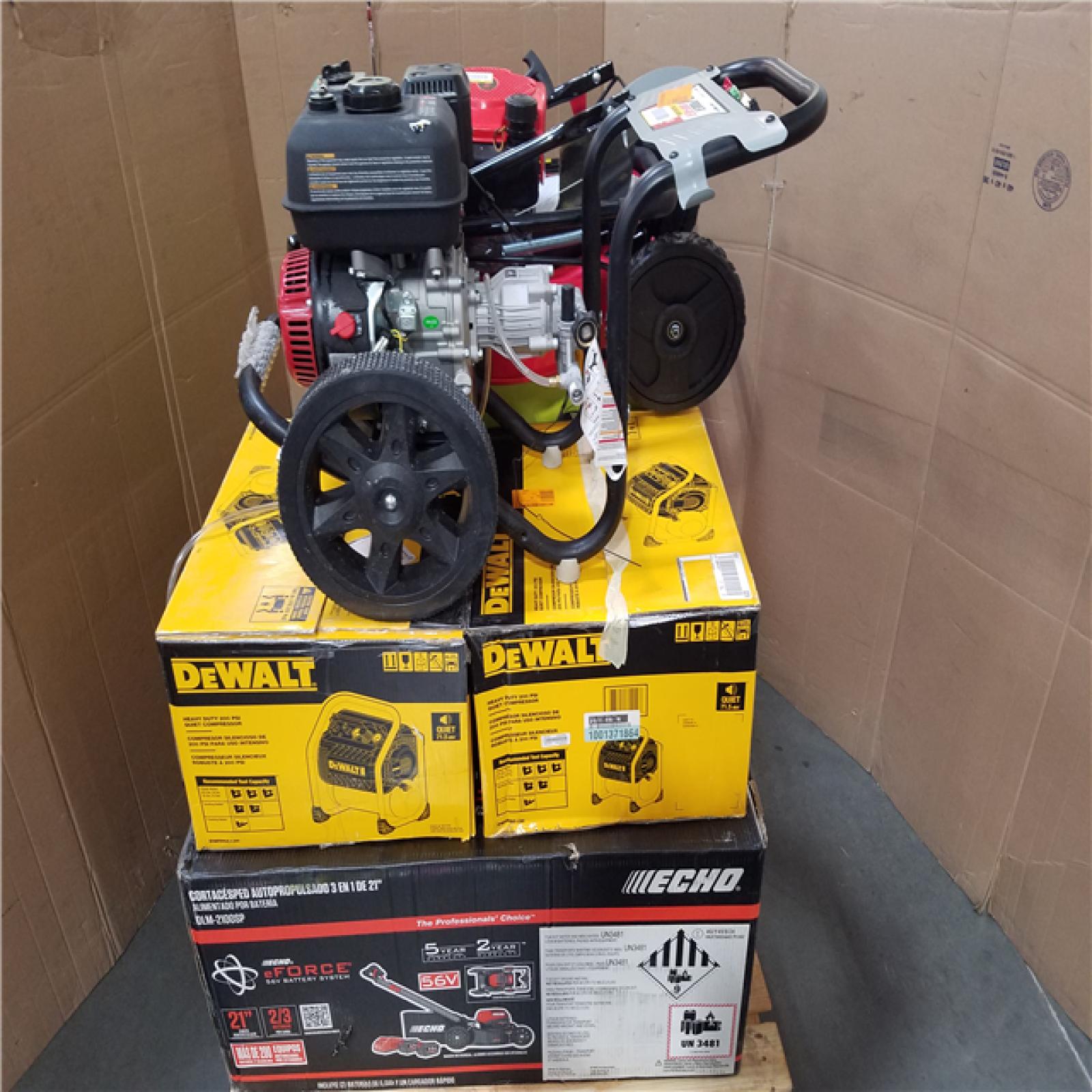 CALIFORNIA AS-IS OUTDOOR POWER EQUIPMENT