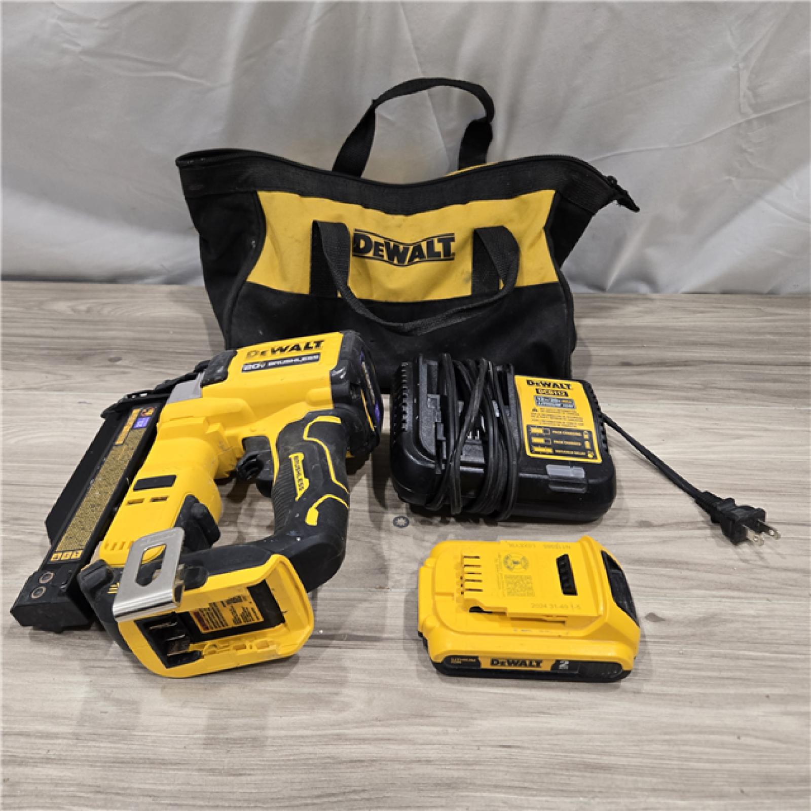 AS-IS DeWalt DCN623D1 20V MAX Atomic Compact Cordless Pin Nailer Kit