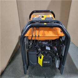 CALIFORNIA AS-IS GENERAC 6 875/5500- WATT ELECTRIC SWITCH GASOLINE POWERED PORTABLE GENERATOR